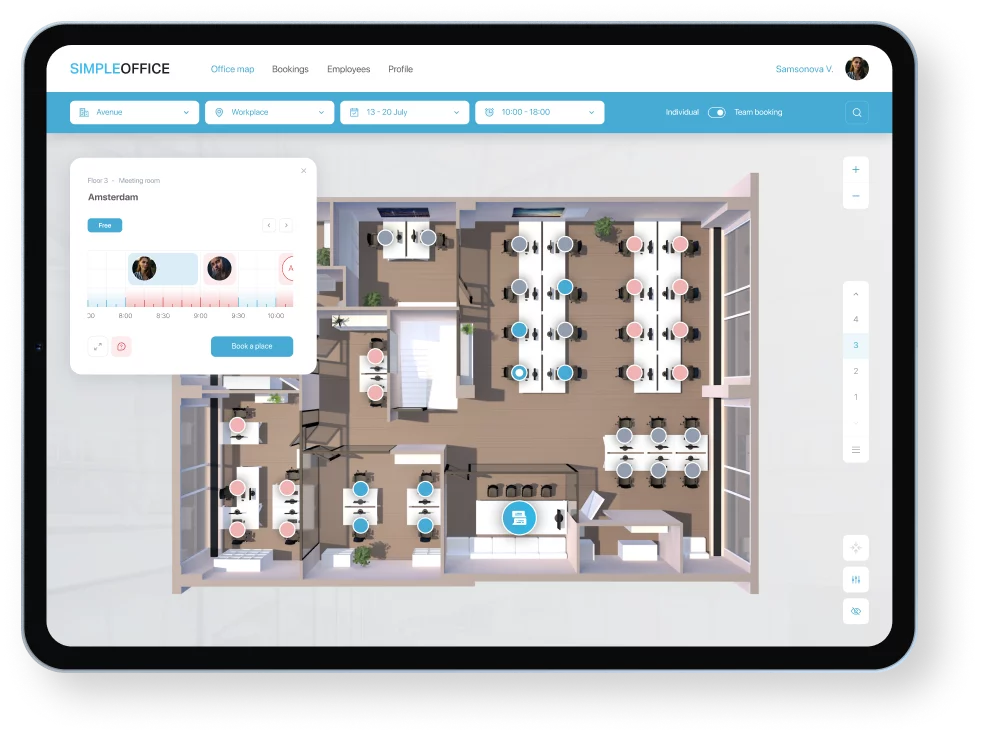 screenshot of Simple Office